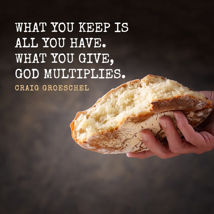God multiplies
